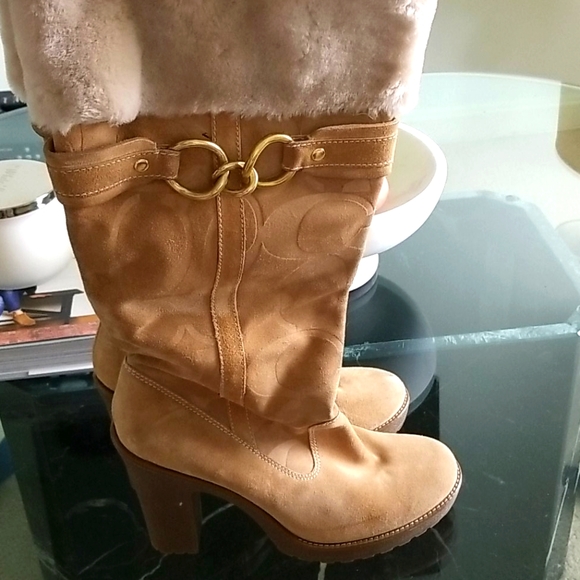 Suede leather boots - Picture 1 of 4